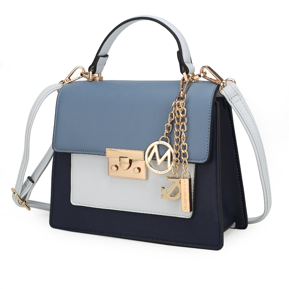 

Quinzel сумка через плечо с цветными блоками MKF, темно-синий