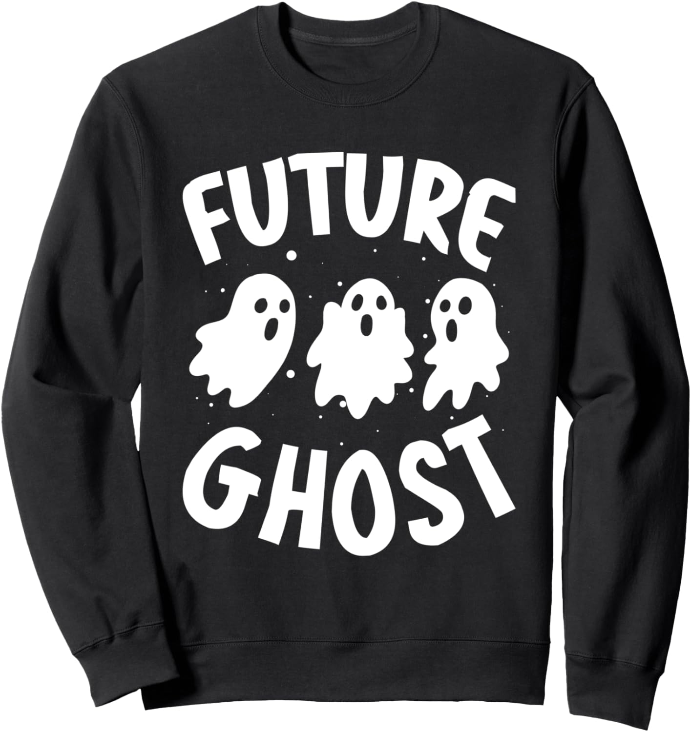 

Забавная толстовка с надписью «Хэллоуинская вечеринка: Призрак будущего, Жуткий сапог, Рик или Угощение» Funny Halloween Costume Holiday Party Gift Store, черный