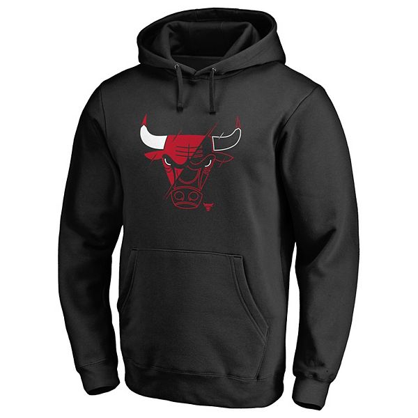

Мужской худи fanatics branded black chicago bulls x-ray Unbranded