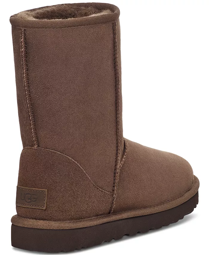 Женские короткие ботинки Classic II UGG®, коричневый — фото 3