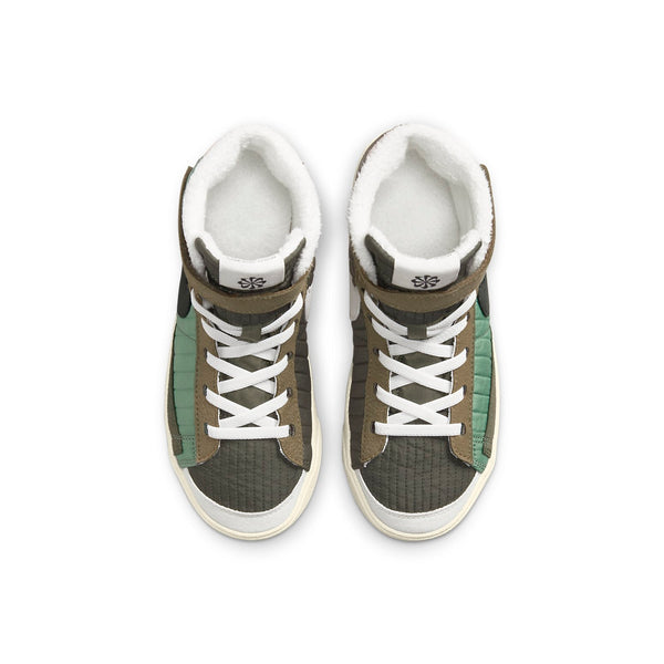 Кроссовки blazer mid '77 'oil green' Nike, зеленый — фото 4