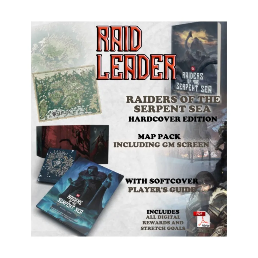 

Raiders of the Serpent Sea (Raid Leader Pledge), Role Playing Games (Modiphius Entertainment), твердый переплет