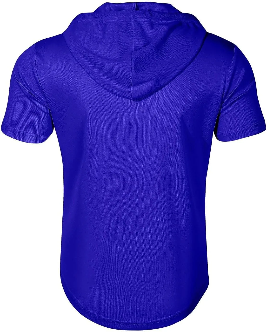 Мужская толстовка с короткими рукавами и карманами, Slim Fit — фото 4