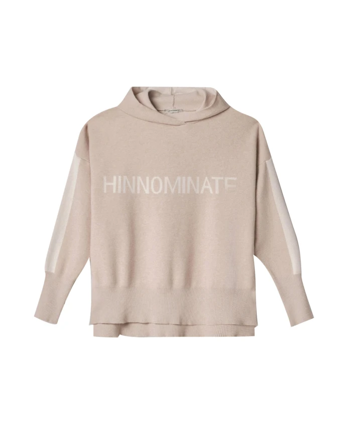 

Спортивная женская толстовка цвета слоновой кости Hinnominate, бежевый