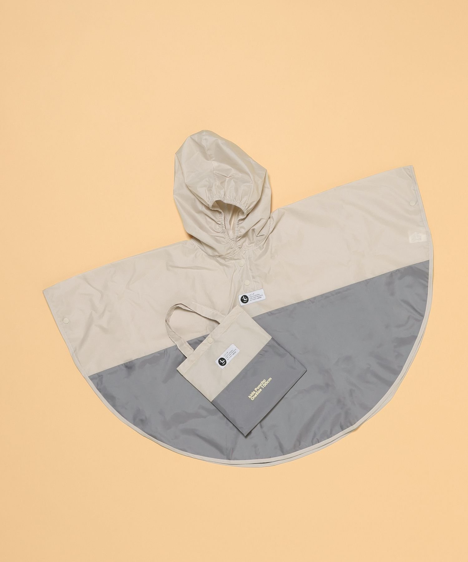 Дождевое пончо Lakole, Light gray (12)