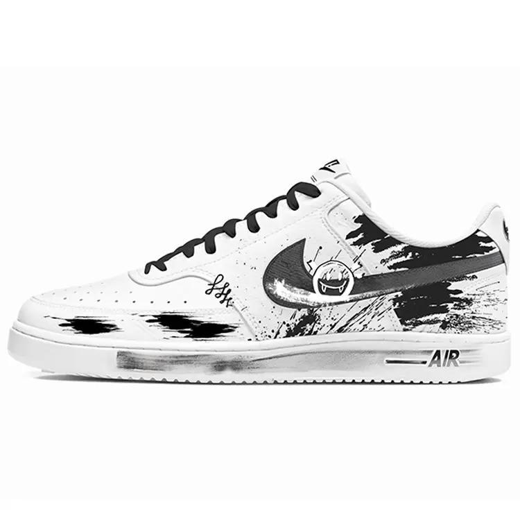 

Кроссовки для скейтборда Court Vision 1 мужские низкие черный Nike