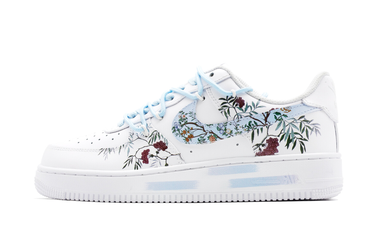 

Мужские кроссовки для скейтбординга Nike Air Force 1, White/Blue