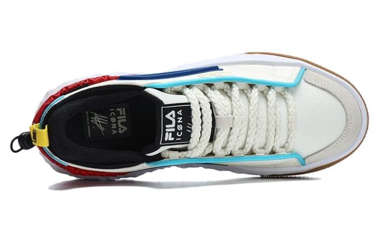 Кроссовки FILA Core Viva Fashion Icona Skate Shoes 'White Red Blue' — фото 2