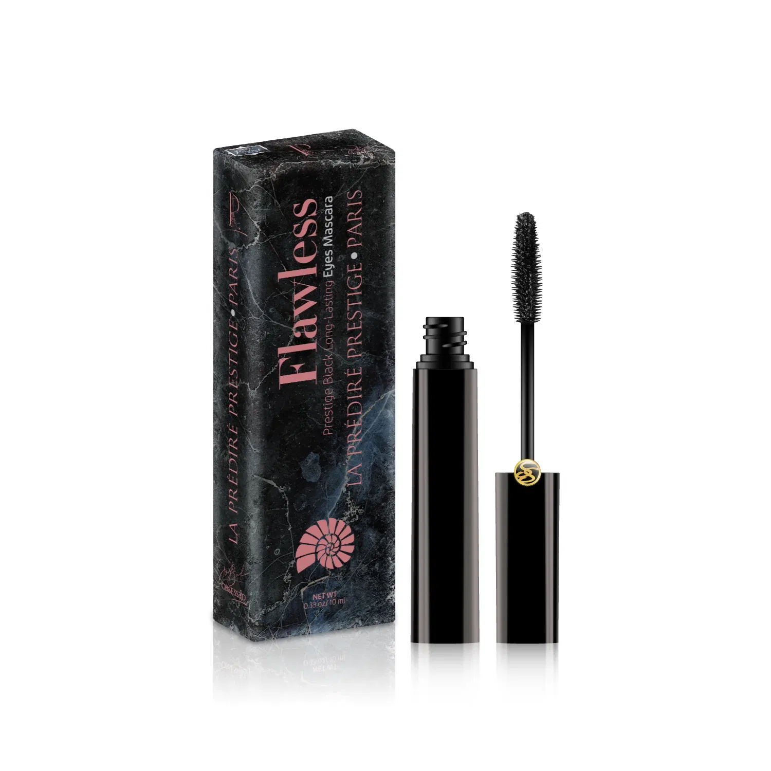 La Predire Prestige Paris Стойкая черная тушь для ресниц Flawless Prestige Black