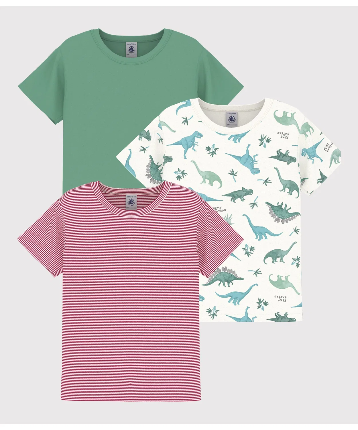 Футболка с коротким рукавом 3 шт., Organic Cotton, Morocco