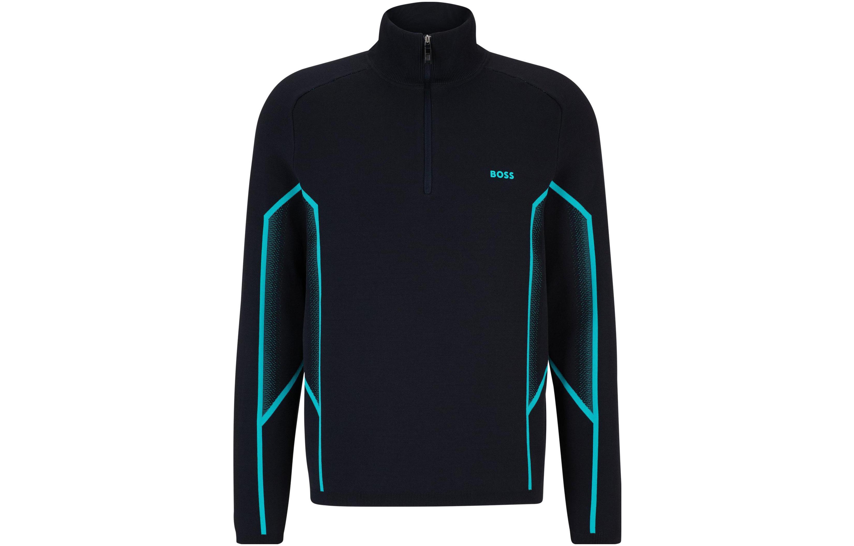 

Свитер мужской темно-синий HUGO BOSS