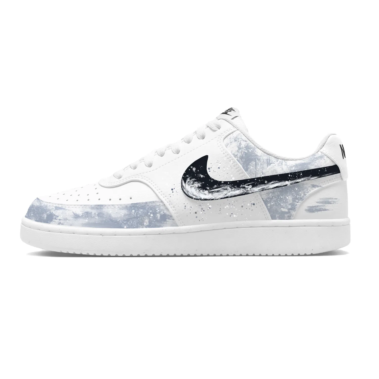 Кроссовки Nike Court Vision 1 Low White Blue — фото 3
