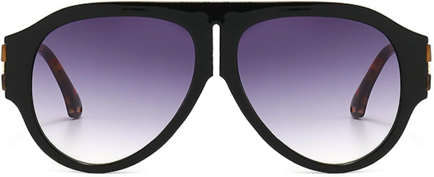 

Большие солнцезащитные очки-пилот для женщин, модные, роскошные, в крупной оправе, цельные, с градиентным переходом цвета, ретро, ​​классические, с плотной оправой mincl, Gray