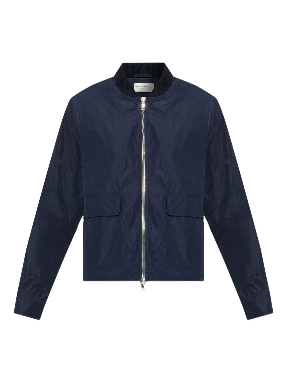 

Бомбер на молнии Nathane Officine Generale, синий