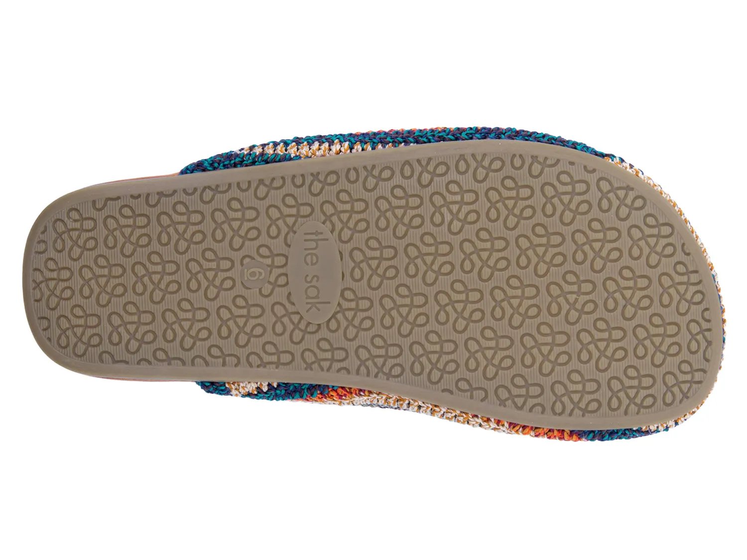 Сабо The Sak Bolinas Crochet Clog, бургундия — фото 4