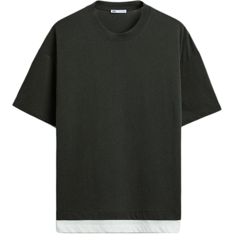 

Футболка мужская черная Zara, черный