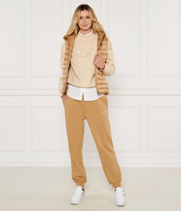 Университетский свитер Regular fit Tommy Hilfiger, желтый — фото 2