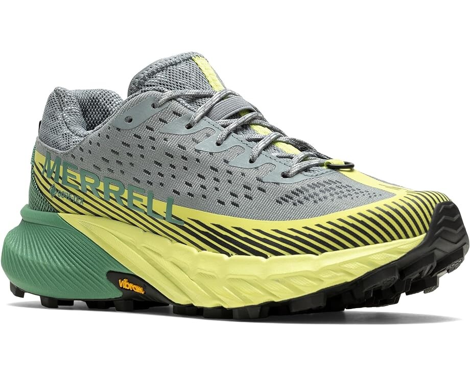 

Кроссовки Merrell Agility Peak 5 GTX, цвет Monument/Celery