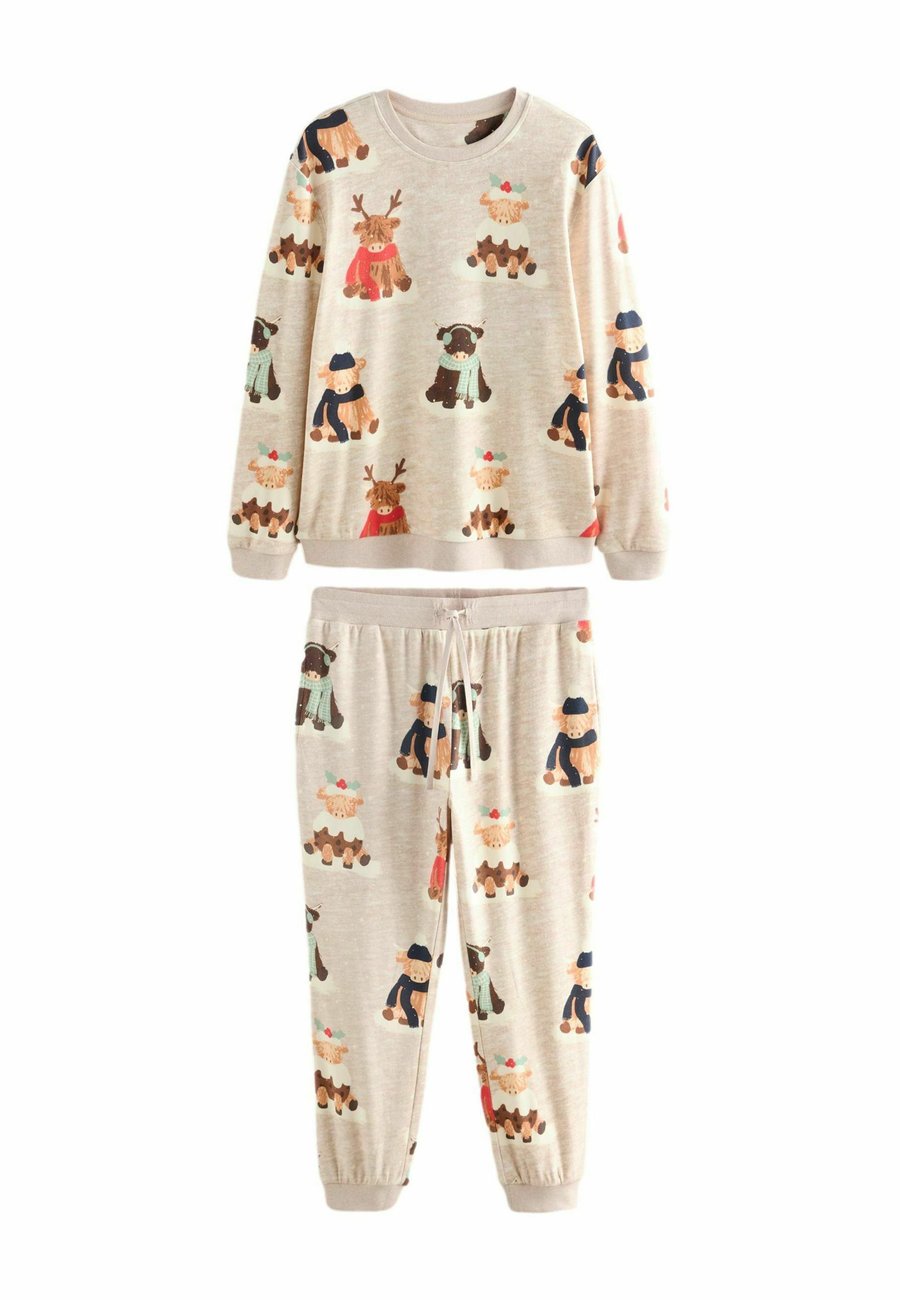

Пижамный комплект Next SET, Oatmeal Hamish The Highland Cow/Beige