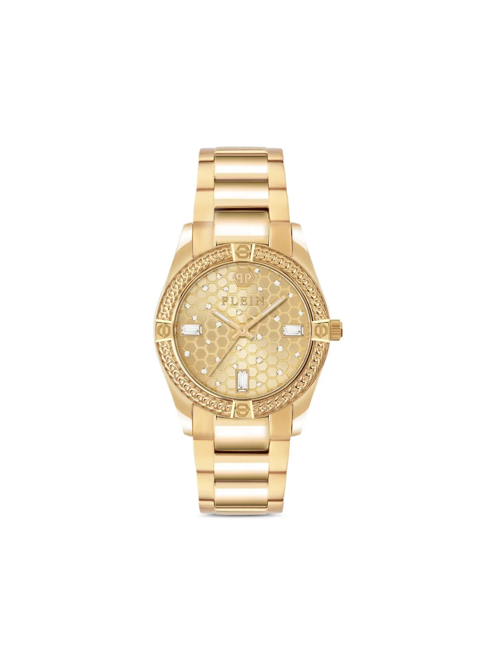 

Наручные часы Icon Chain 36 мм Philipp Plein, золотой