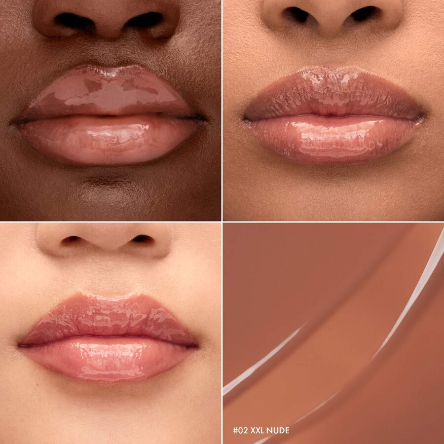 Невероятно упругий увлажняющий блеск для губ SEPHORA COLLECTION, 0.2 oz /6 mL, 02 XXL Nude — фото 2