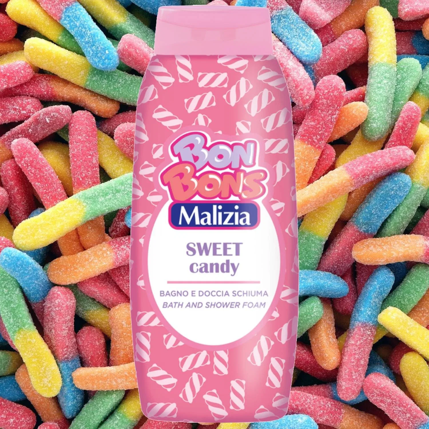 Гель для душа Sweet Candy, Malizia, 500 мл — фото 2