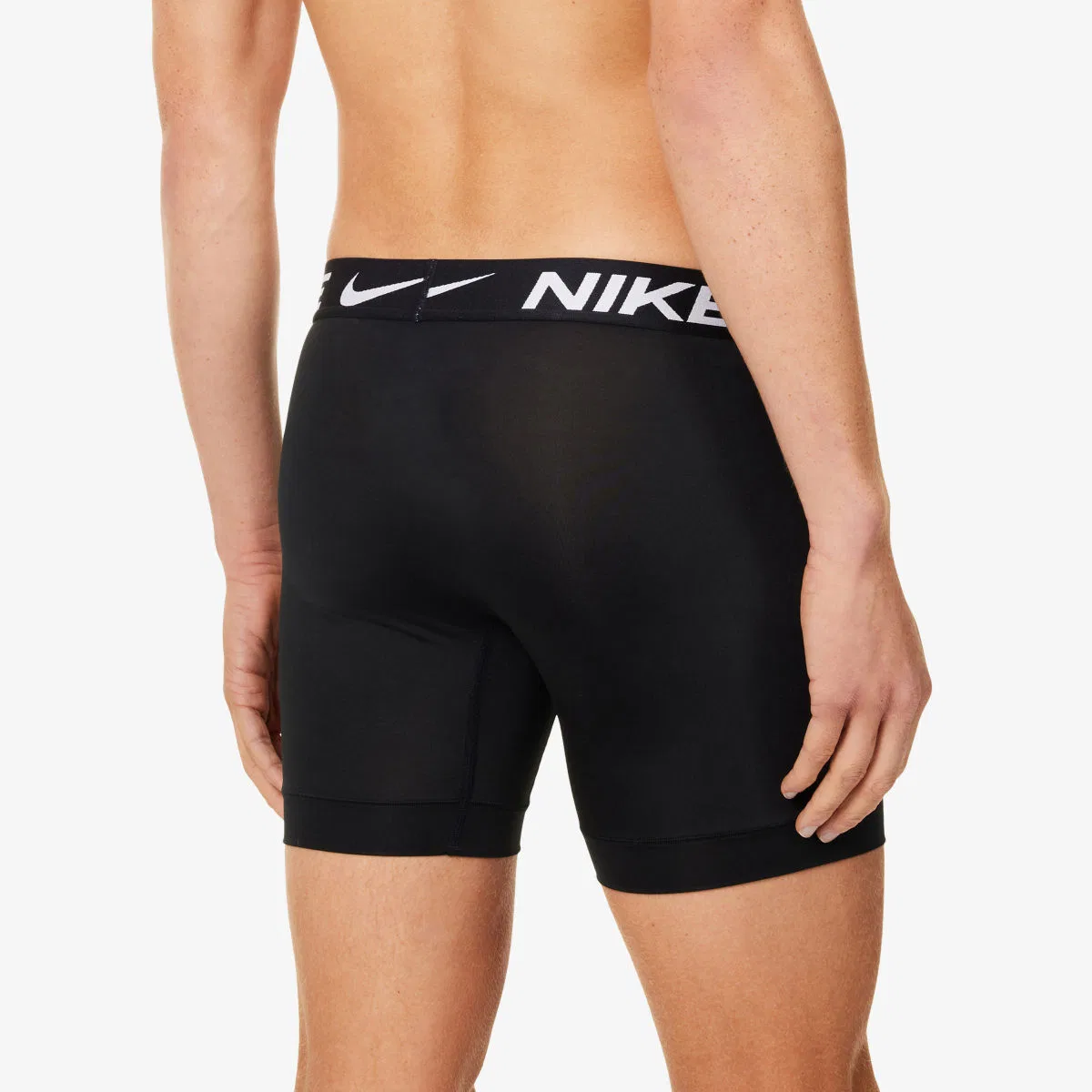 Комплект из трех боксерских трусов Dri Fit Essential из эластичного трикотажа Nike, черный — фото 3