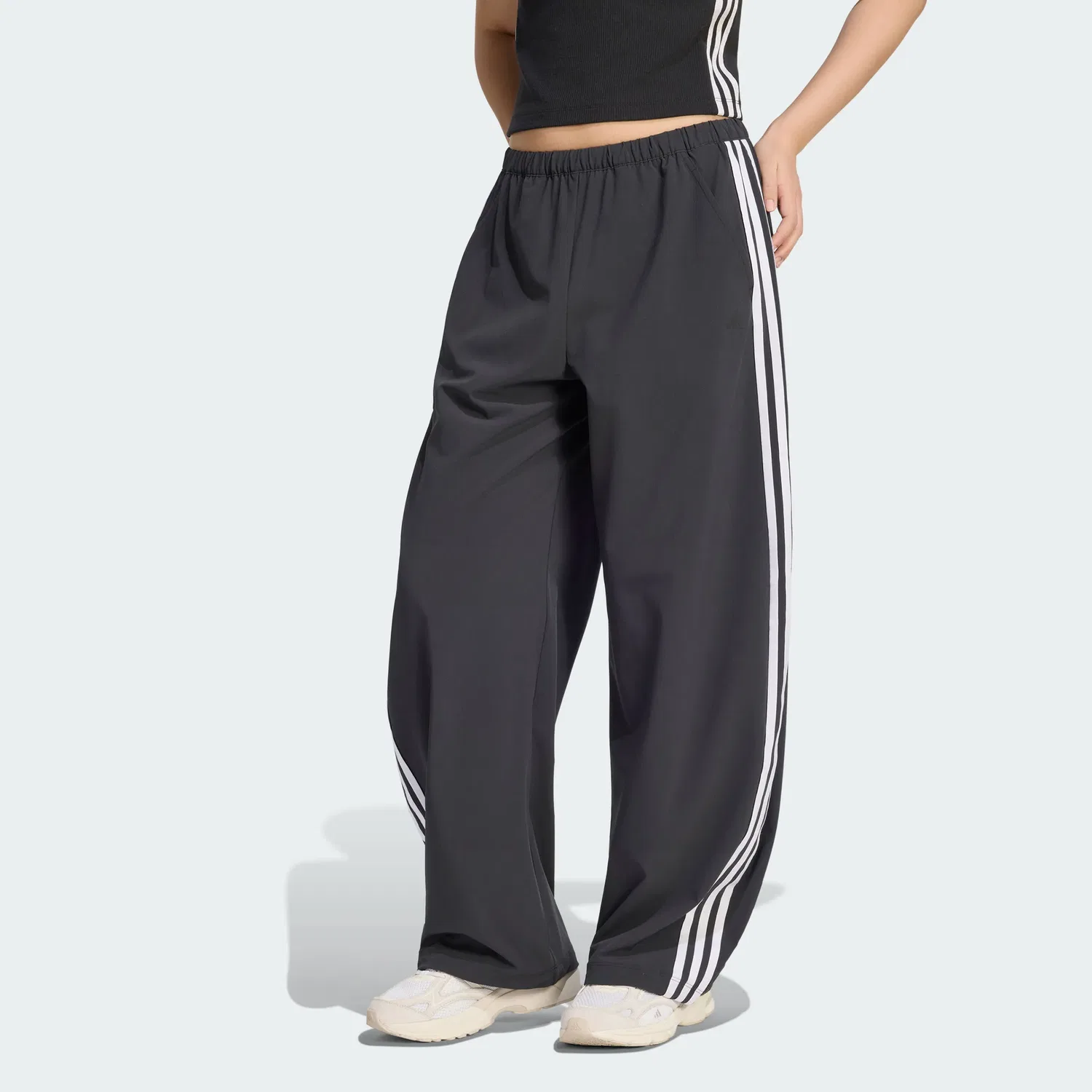 Женские быстросохнущие брюки для танцев Adidas, Black — фото 3