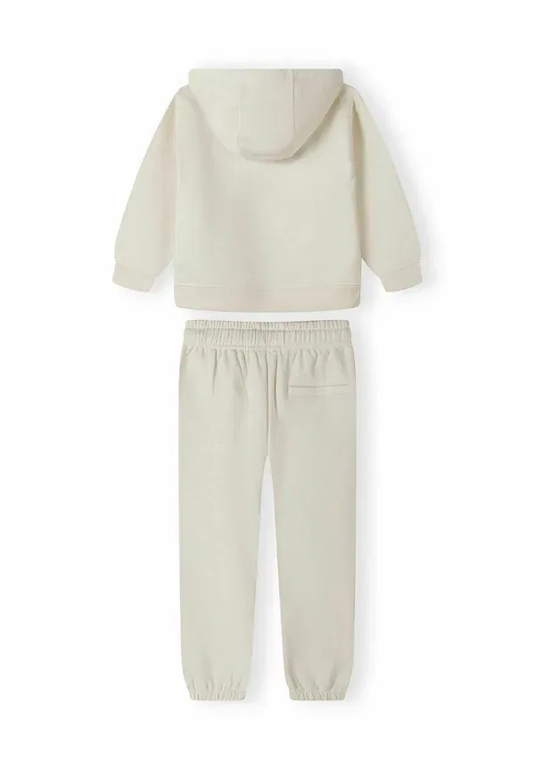 Спортивный костюм хлопок полиэстер Embroidery regular fit Minoti, кремовый — фото 3
