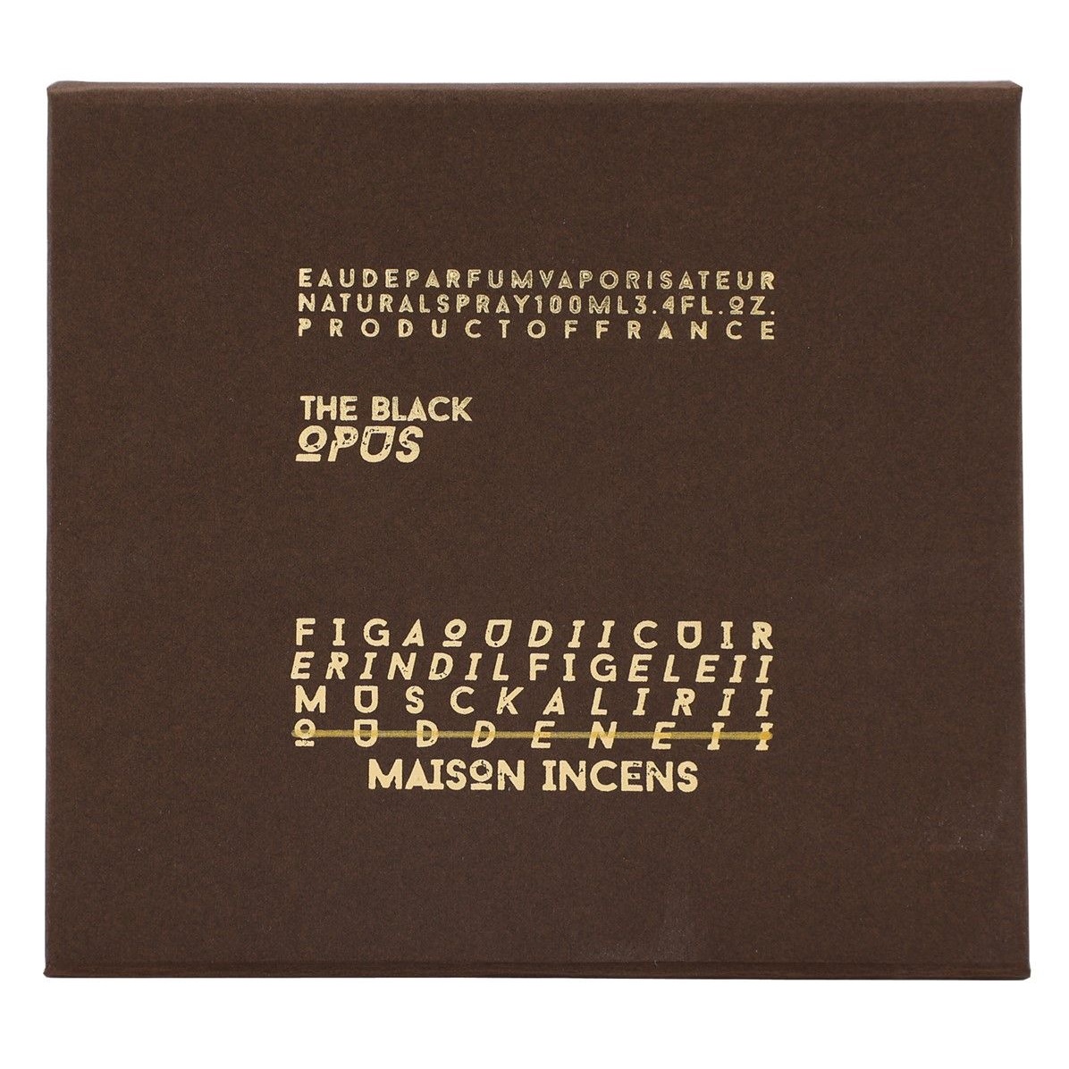 Парфюмерная вода Maison Incens The Black Opus Oud Deneii Unisex — фото 2