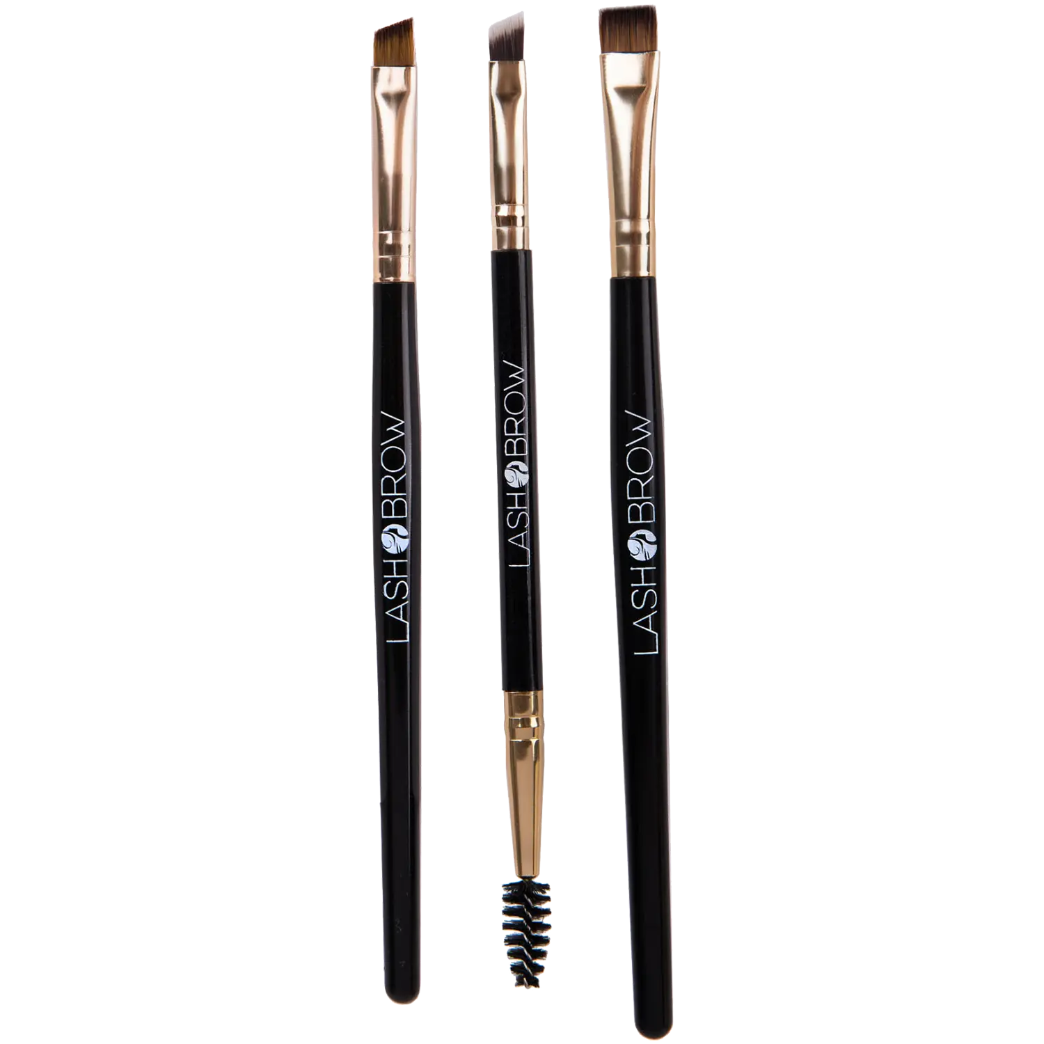 

Lash Brow набор: кисти для макияжа, 3 шт.