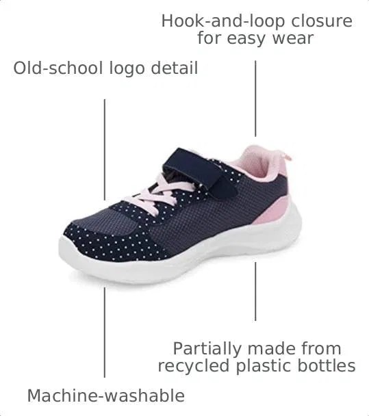Детские кроссовки Retra OSHKOSH B'GOSH, Navy/Silver — фото 3