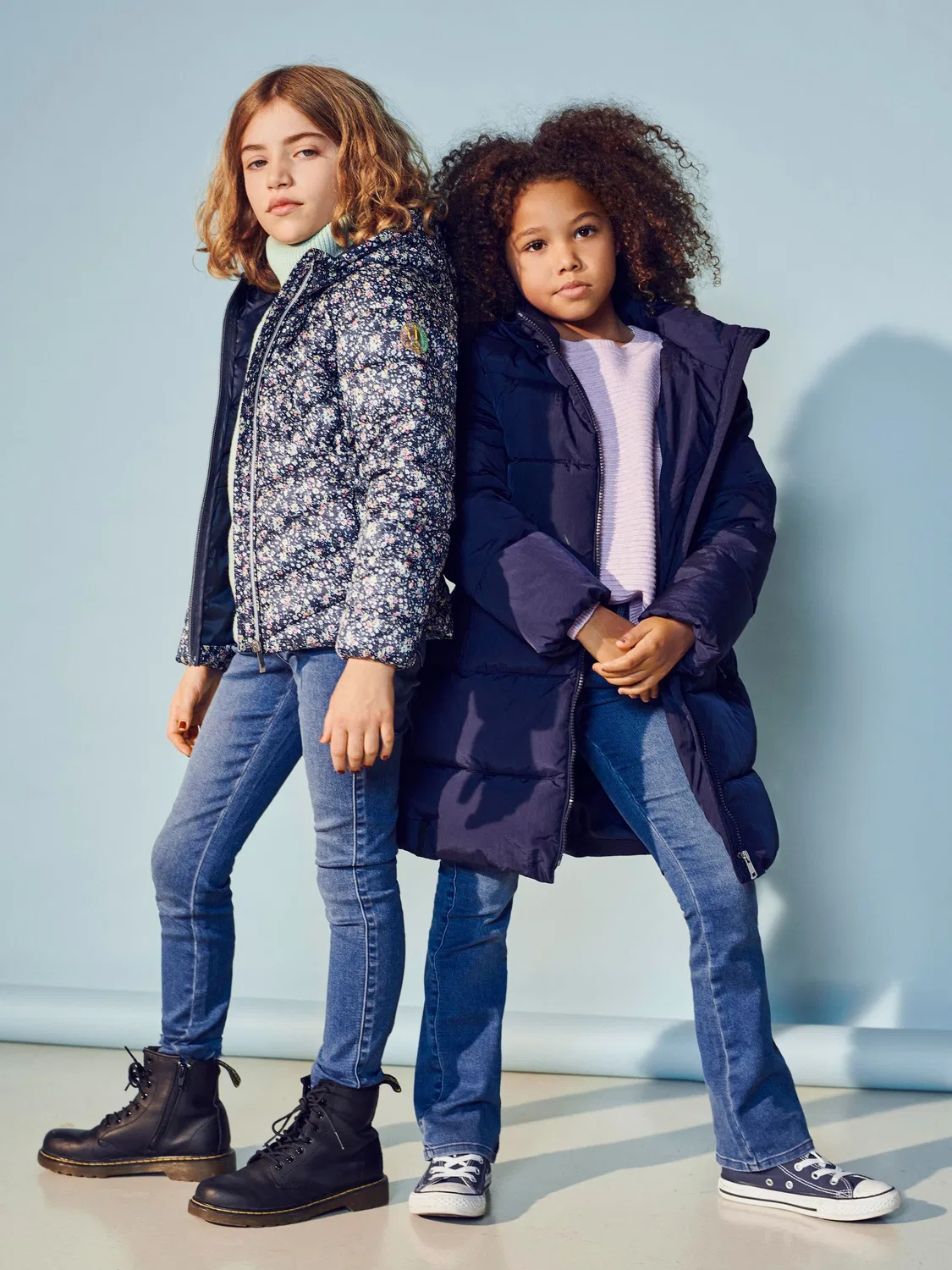Джинсы клеш ONLY KIDS Mid Blue — фото 2