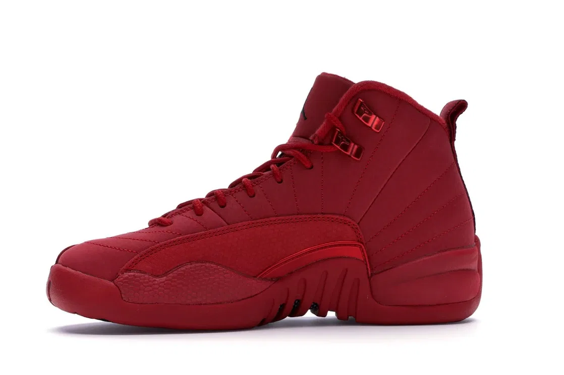 Детские кроссовки Lifestyle с длинным рукавом Jordan 12 Retro Jordan, Gym Red/Black-Gym Red — фото 3