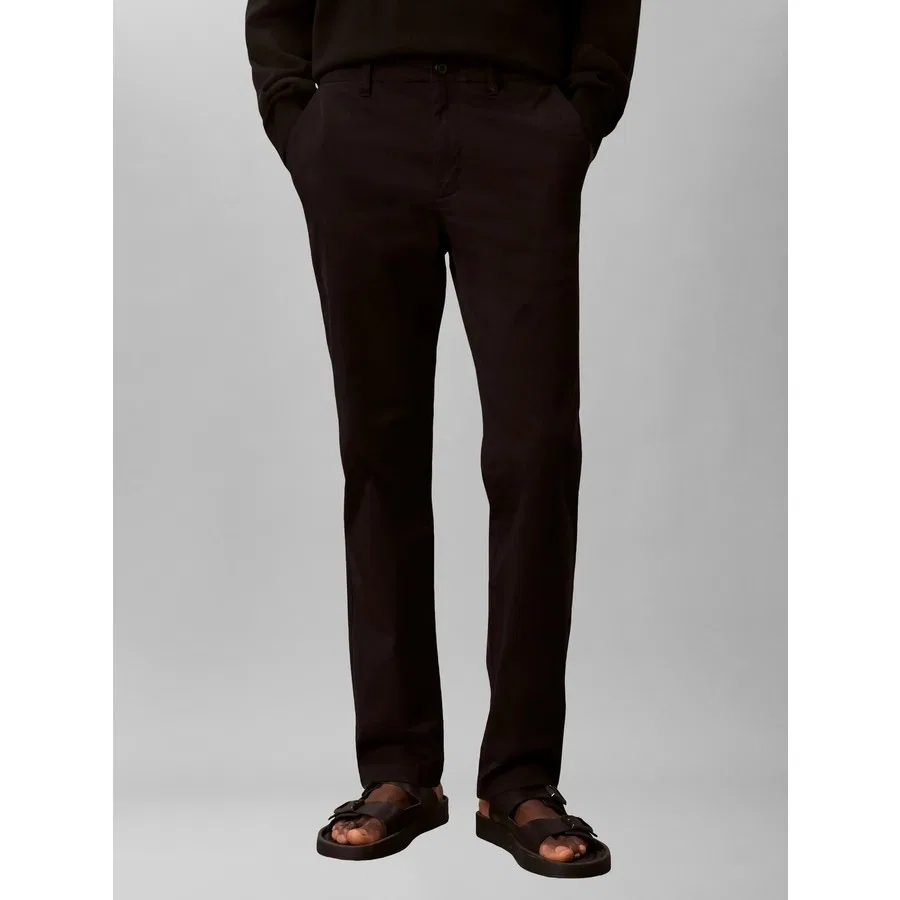 Спортивные штаны Calvin Klein Slim Comfort Cotton, Черный — фото 2