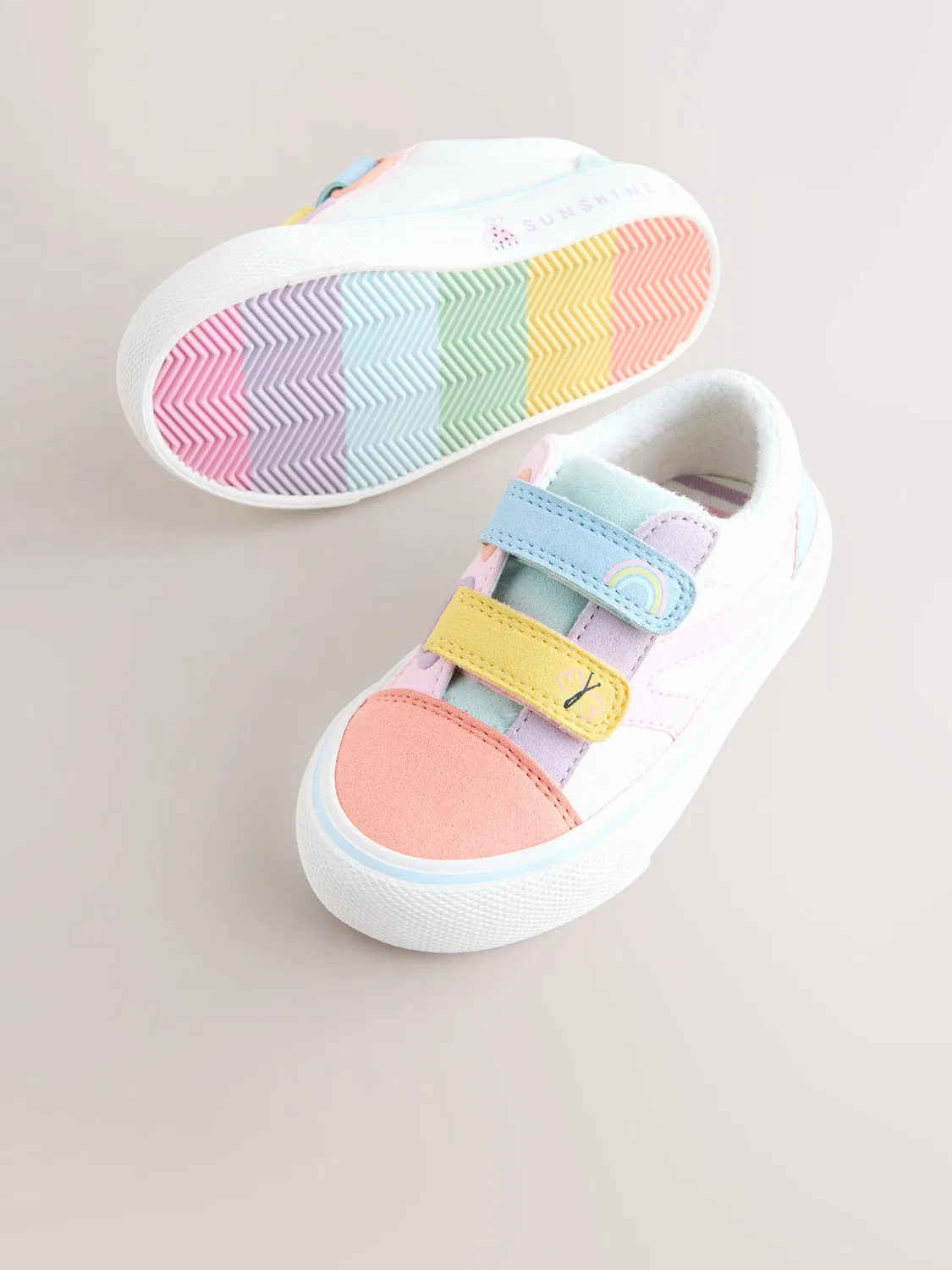 Кроссовки детские Next Multi Pastel, разноцветные — фото 4