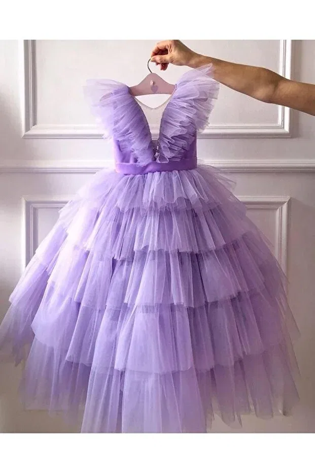 Детское платье для девочек из фатина My First Party Asel Kids, Lila