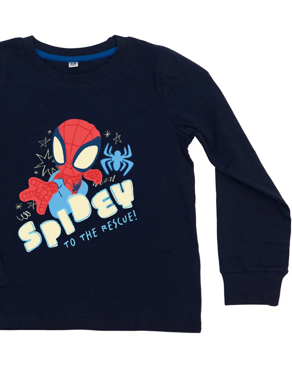 Пижама Marvel Spidey To The Rescue Brands In, синий — фото 2