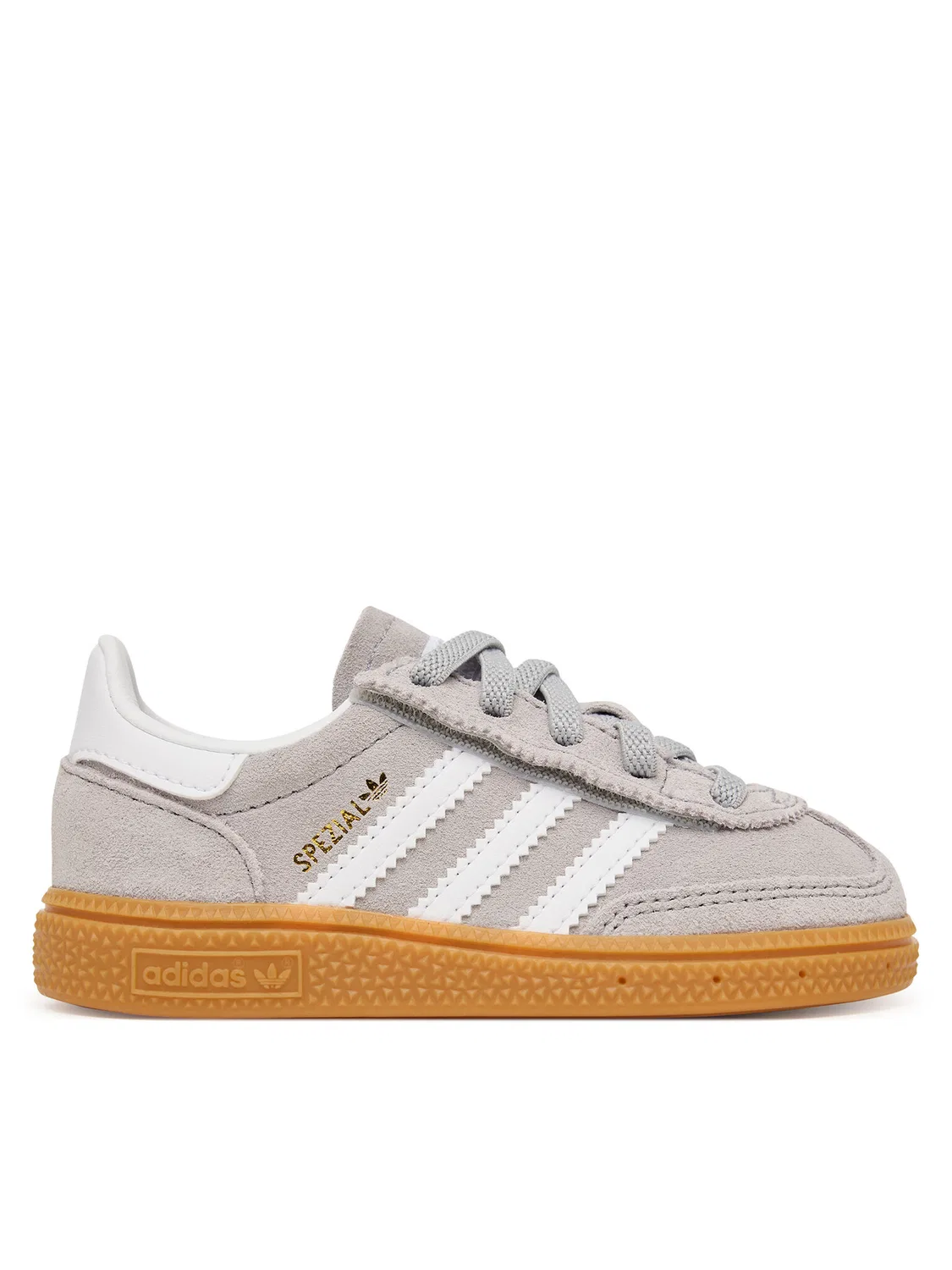 Кроссовки для девочки Handball Spezial Cf El Adidas, серый