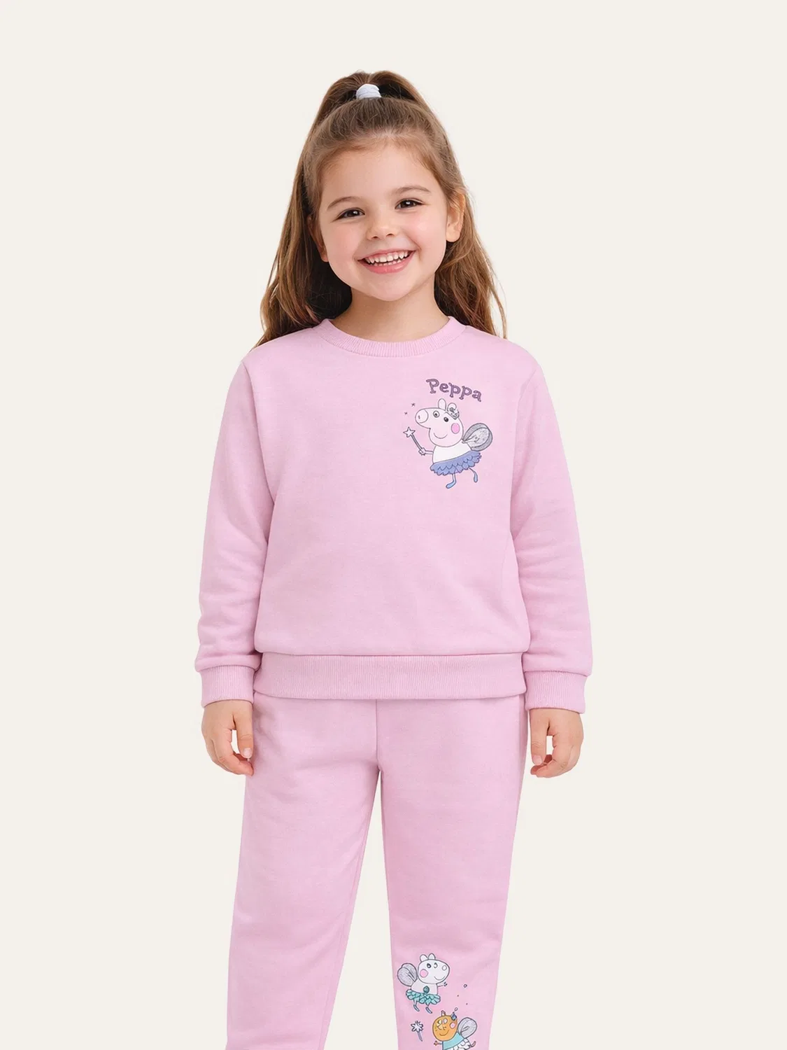 Спортивный костюм Peppa Pig Joggers Set Brand Threads, розовый