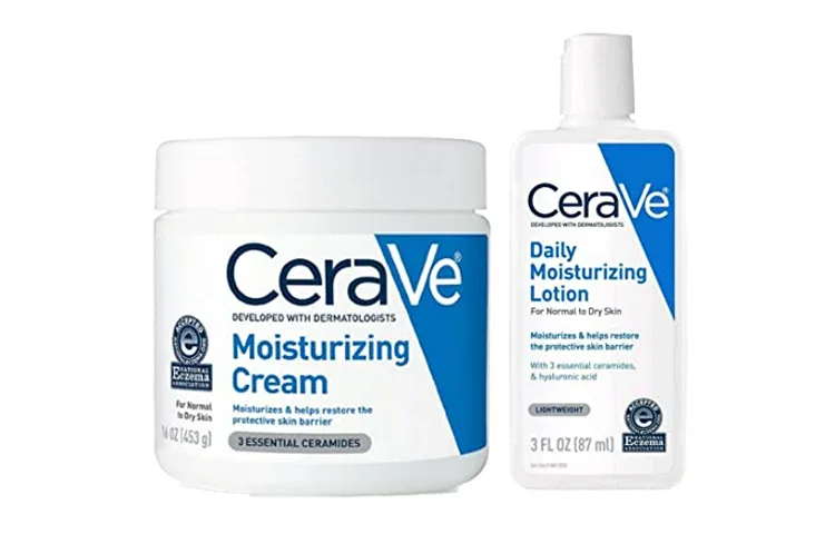 Набор кремов CeraVe C Cream и Hydrating Lotion, CeraVe, Blue — фото 2