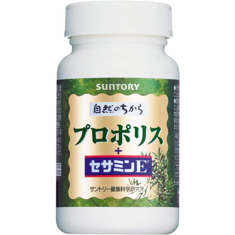 

Прополис + Сезамин Suntory Propolis + Sesame, 120 капсул