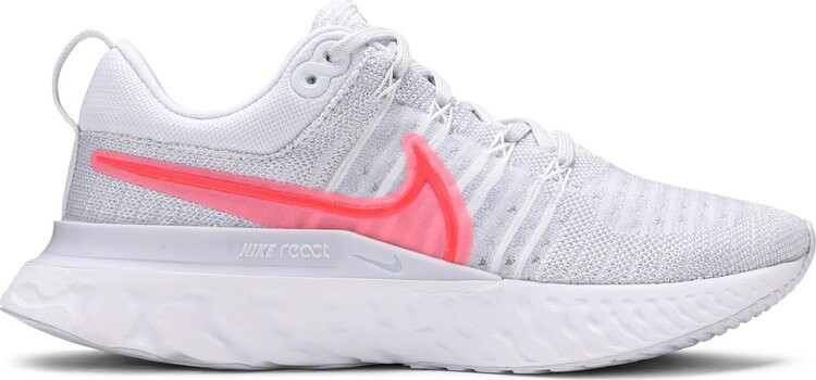 

Кроссовки Nike Wmns React Infinity Run Flyknit 2 'Sunset Pulse', серый