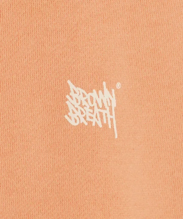 Свитшот детский с логотипом, Brownbreath Kids, оранжевый — фото 4