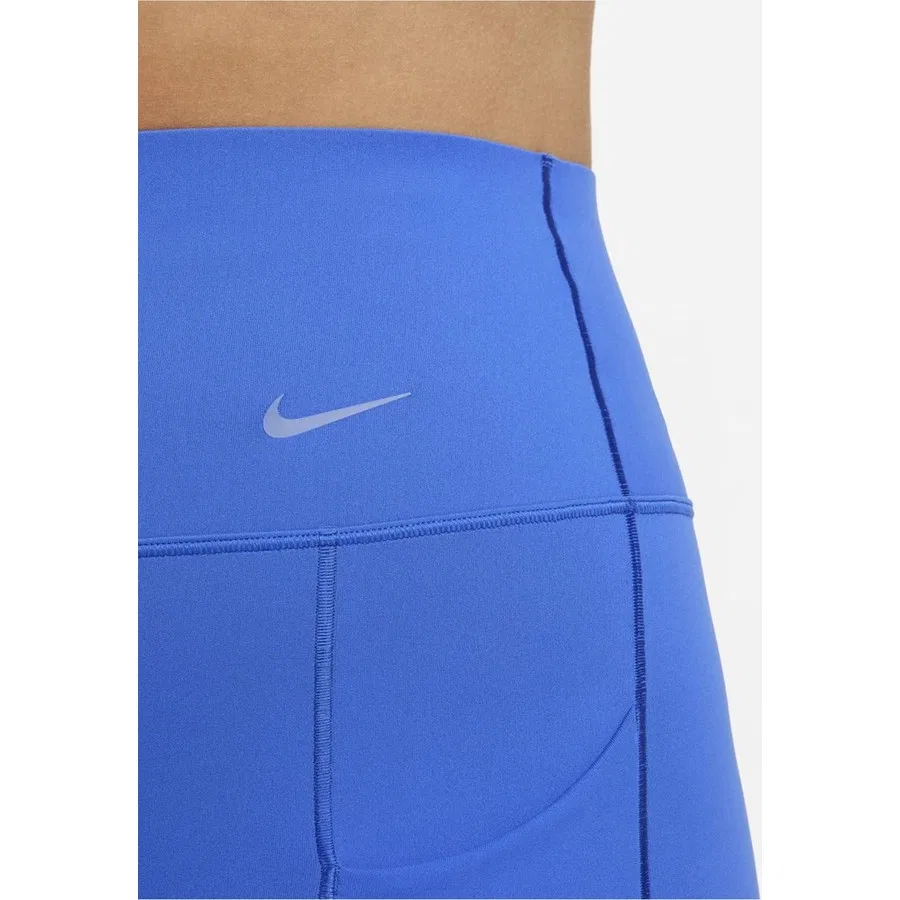 Женские леггинсы для тренировок Nike Dri-FIT Universa Medium-Support High-Waisted Full-Length, Синий — фото 4