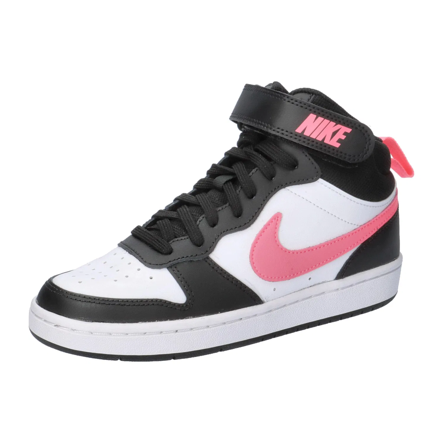 Детские кроссовки с высоким верхом Court Borough Mid 2 Nike, Schwarz