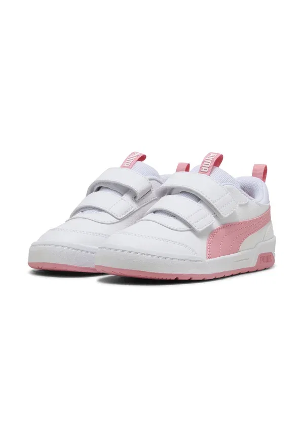 Кроссовки дышащие Multiflex 2 Puma, white-pinkscape, розовый — фото 2