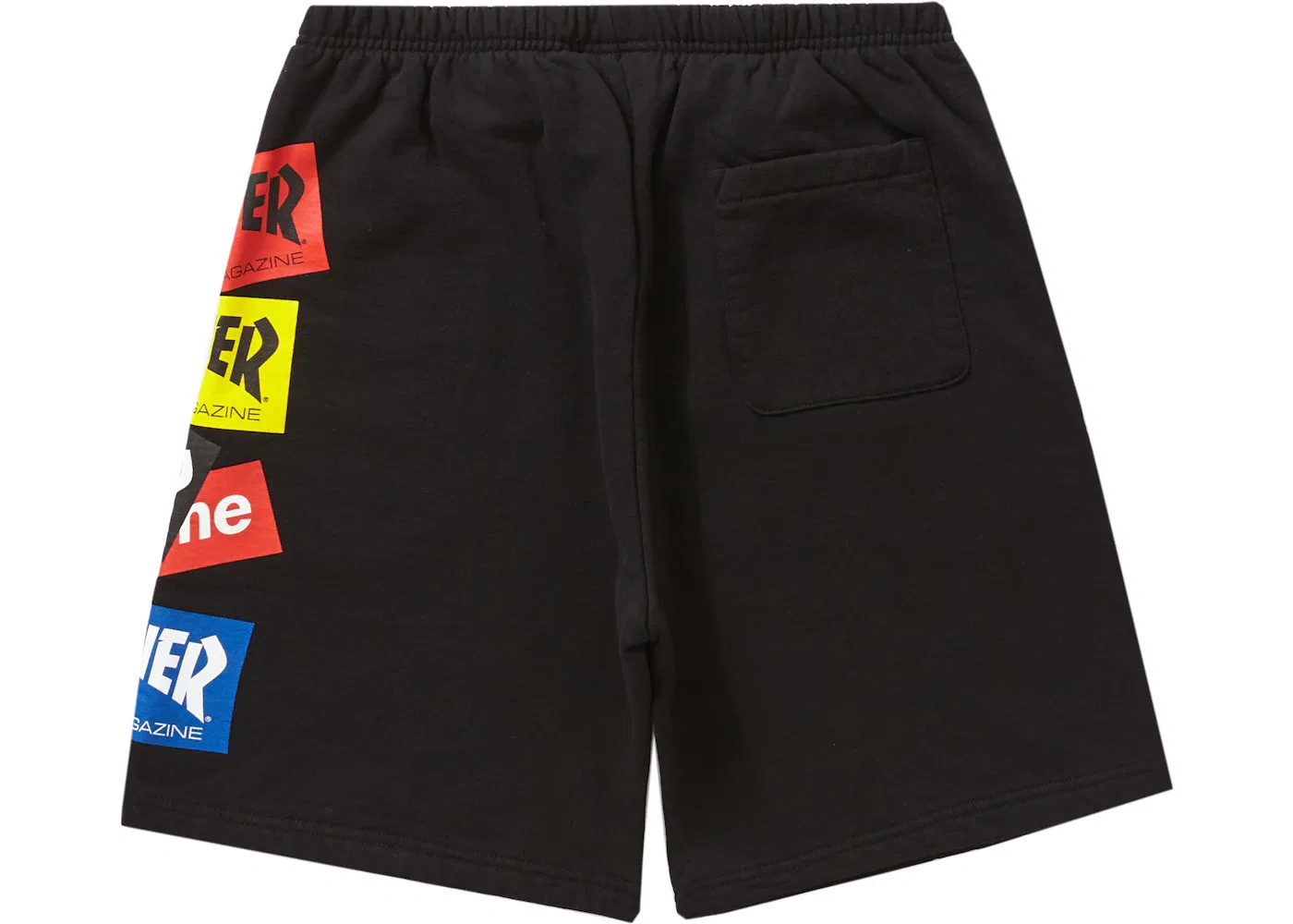 Мужские шорты с логотипом Supreme Thrasher Multi Logo, Black