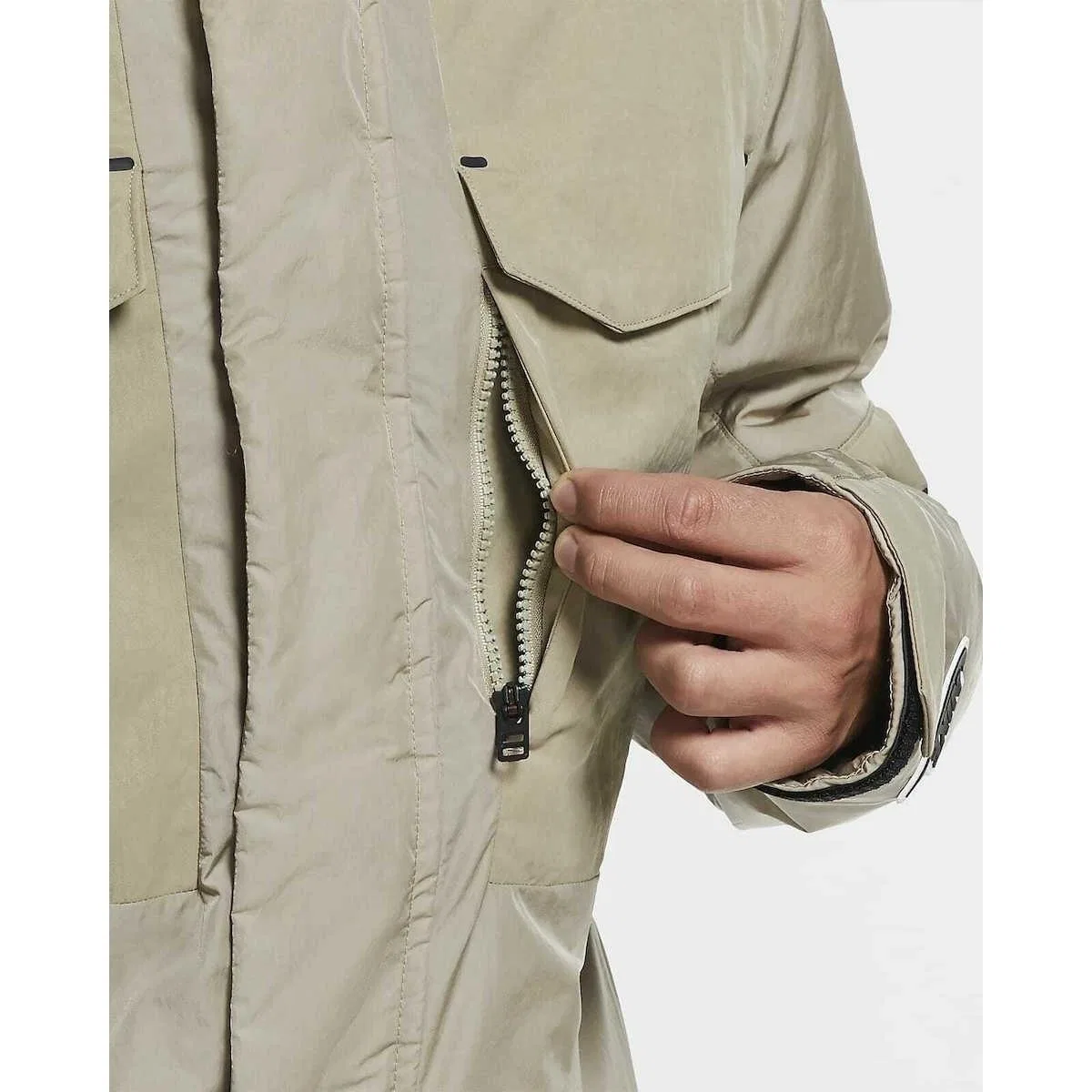 Мужская куртка с синтетическим утеплителем Nike Repel M65, Beige — фото 4
