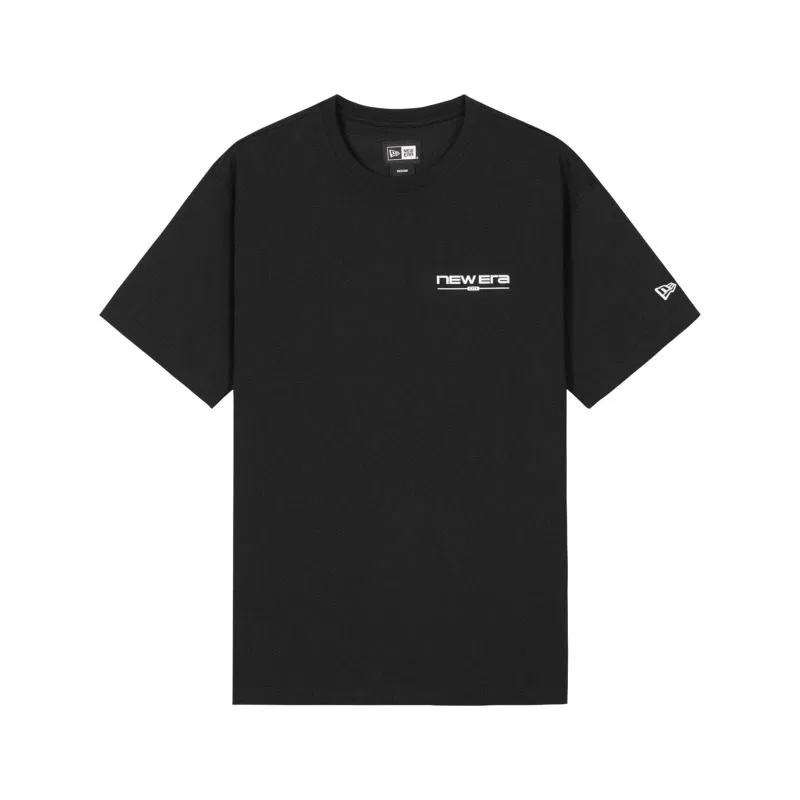 Футболка для детей с круглым вырезом, прямого кроя, Black, New Era